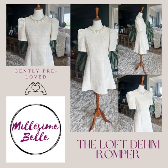 Faux Pearl Tweed Mini Dress - Exclusive - Picture 3 of 8